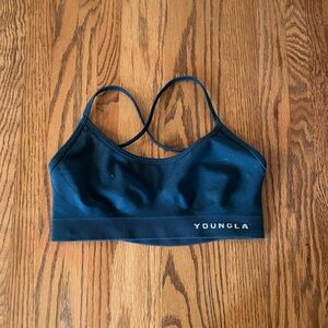 YoungLA Women's Navy Sports Bra